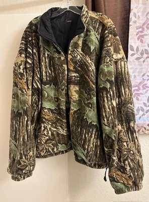 Duxbak Reversible Jacket Men's Camo Fleece Anorak Coat XXL - Image 1 of 4