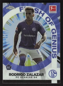 2022-23 Topps Chrome Bundesliga #FG-RZ Rodrigo Zalazar Flash of Genius Schalke - Picture 1 of 2