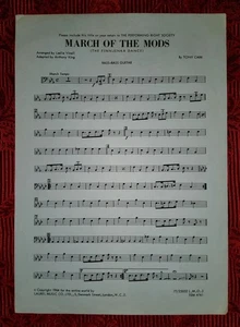 March Of The Mods Sheet Music (Bass Guitar). Ref00069 - Picture 1 of 2