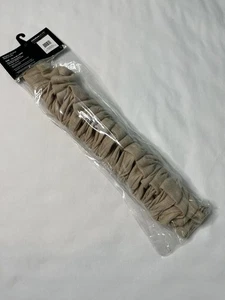 Creative Co-Op 6' Long Chandelier Cord Cover, Natural Cotton - Picture 1 of 4