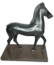 Metal Roman Horse Sculpture Equestrian Art Statue