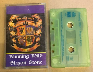 RUNNING WILD - BLAZON STONE (1992) CASSETTE MADE IN TURKEY - Picture 1 of 2