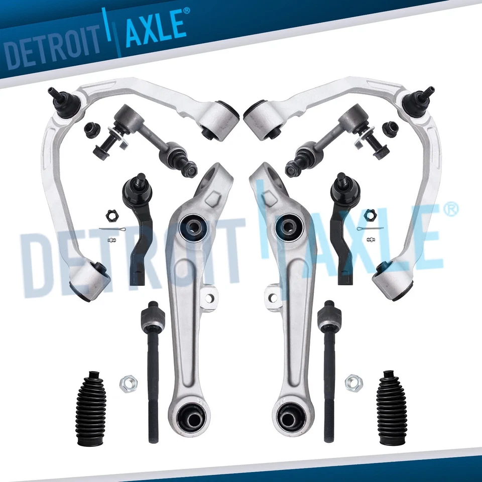 Brazos de control delanteros + barras estabilizadoras kit para Infiniti G35 350Z 2003-2004 tracción trasera Foto 1 de 4