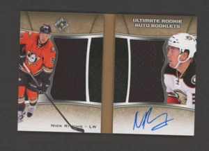 2015-16 Ultimate Collection Ultimate Rookie Auto. Relic Booklets N. Ritchie /99 - Picture 1 of 2