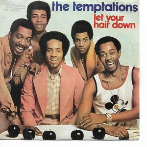 THE TEMPTATIONS 7"PS Spain 1974 Let your hair down - Picture 1 of 1