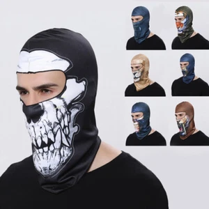 Balaclava Face Mask Thin UV Protection Ski Sun Hood Tactical Masks for Men Women - Picture 1 of 117