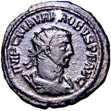 Probus, 276-282. Antoninianus Clementia 3rd Officina Jupiter Roman Coin w/COA