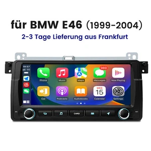 Autoradio Android 13 2GB RAM 32GB ROM Octa-Core für BMW 3er E46 SWC WIFI USB RDS - Bild 1 von 14