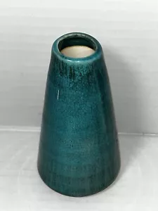Türkisblau Crackle Keramik Vase Blumenständer klein - Bild 1 von 8