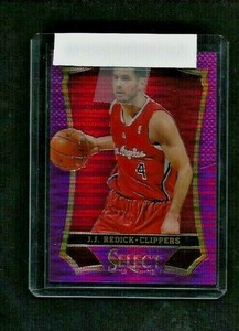 J.J. Redick 2013-14 Select PURPLE PRIZM REFRACTOR #/99! Los Angeles Clippers SP!