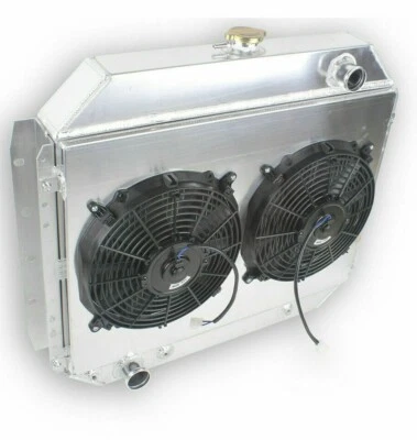 4 Row Radiator Fan For 66-79 1978 1977 Ford F100 F150 F250 F350 78-79 Bronco V8 - Image 1 of 4