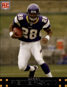 A0847 - 2007 Topps #301 Adrian Peterson RC Minnesota Wikinger Rookie Nm-Mt - Bild 1 von 2