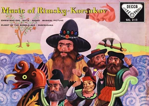 SXL 2113 WBG ED1 UK - MUSIC OF RIMSKY-KORSAKOV - ANSERMET BLUE BACK BORDER - NM - Imagen 1 de 3
