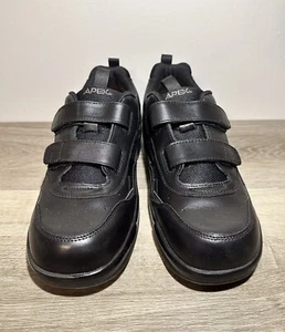 Apex Ambulator Conform Double Strap Comfort Shoes Black Men's (Size: 10 W) - Picture 1 of 6