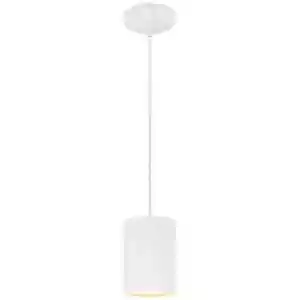 Access Lighting Pilson 1-Light Matte White Standard Pendant Light - Picture 1 of 1