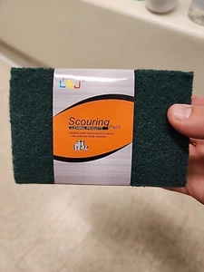 Lot 20 Scouring Pads Medium Duty Home Kitchen Household dish Scrubber Cleaning - Picture 1 of 8