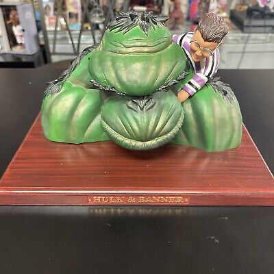 Earth X: HULK & BANNER Limited Edition Resin Bust By Alex Ross 2222/3900 DF • 1.39$