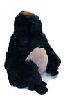 Wild Republic Silverback Gorilla Plush Animal Black Gray 12"- 2012