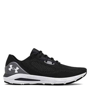 UNDER ARMOUR HOVR SONIC 5 NEUTRAL RUNNING TRAINERS SHOES SNEAKER BLACK GYM SPORT - Picture 1 of 4