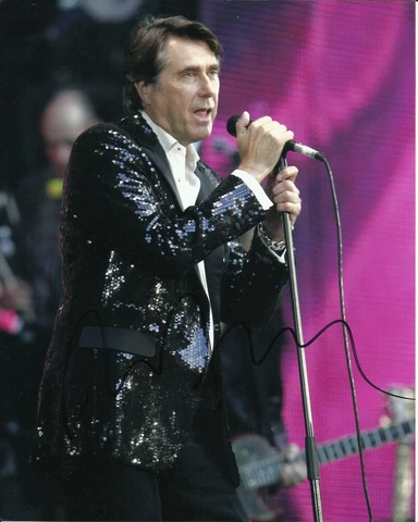 BRYAN FERRY SIGNED PHOTO UACC REG 242 Cover