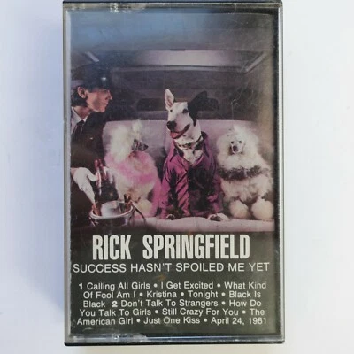 Rick Springfield Success Hasn't Spoiled Me Yet (Cassette) - Image 1 of 2