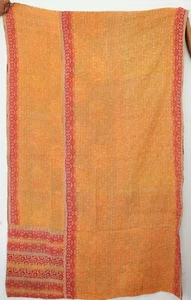 Beautiful Vintage Kantha Quilts Multicolor Bedding Blankets Very High Quality - Picture 1 of 2