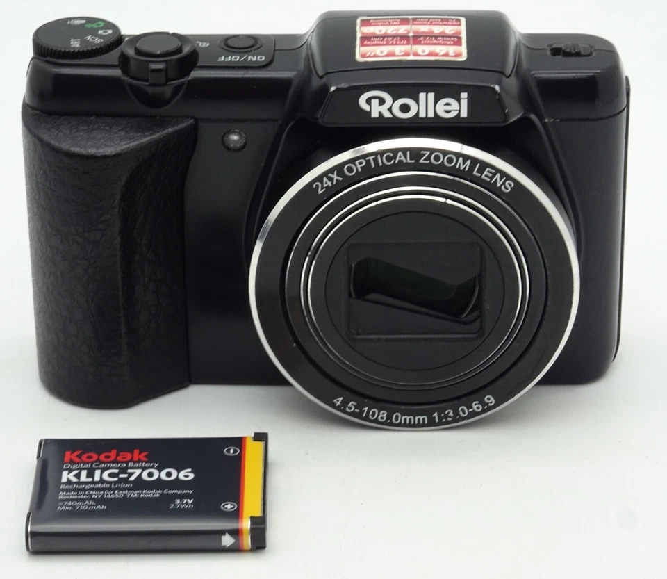 Rollei Powerflex 240 HD Digitalkamera - 16 MP - Defekt -Vom Händler- - Bild 1 von 4