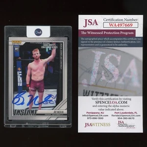 2022 Bo Nickal Signed Panini Instant RC Rookie Auto JSA DASH PROOF Rare! - Bild 1 von 3