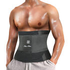Men Waist Trainer Body Shaper Sweat Belt Tummy Control Band Support Fat Burner