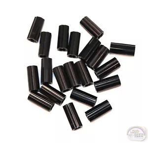 LEGO Technic - 20 x Axle Connector - Smooth - Black - New - (6538c, EV3) - Picture 1 of 4