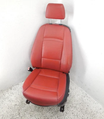 07-12 BMW 328i Cpe Front Seat Driver Left Electric Memory W/O Sport OEM Red Foto 1 de 4