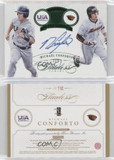 2016 Panini Flawless Transitions Emerald /5 Michael Conforto Rookie Auto RC