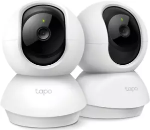 Security Camera For Baby Monitor Motion Detection 2 Way Audio Night Vision 2Pack - Picture 1 of 13