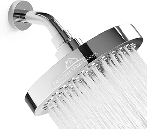 -Luxury Rainfall Shower Head - High-Pressure Showerhead Jets, Rain Shower Head A - Picture 1 of 12