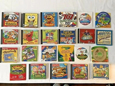 VTG LOT 23-Kids CD's Educational Fun Musical Games Collectible and MORE-NEW&USED - Image 1 of 4