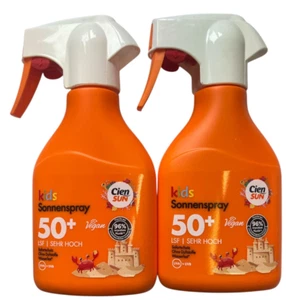 2 x Cien SUN kids Sonnenspray 50+ LSF, Sofortschutz, Ohne Duftstoffe, Wasserfest - Bild 1 von 1