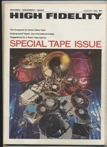 High Fidelity Magazine Vol. 16 # 08 Aug 1966 Special Tape Issue - Picture 1 of 3