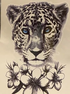 Large Temporary Tattoos Lot Of 6 Artistic Free Ship - Picture 1 of 6