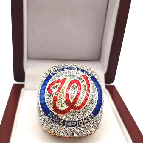 2019 Washington Nationals World Series Championship Ring / 8-13 size Cover