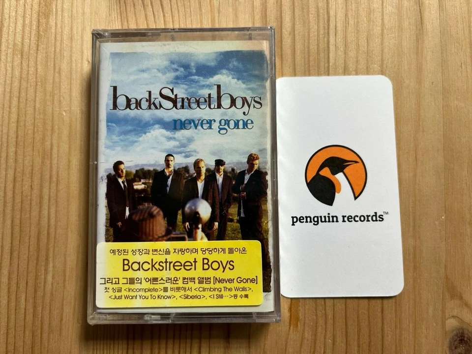 Backstreet Boys - Never Gone Cassette Tape Korea Edition