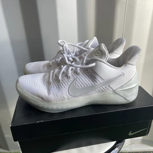 Nike Mens Kobe AD 852425-110 White Basketball Shoes Sneakers Size 10 - Bild 1 von 8