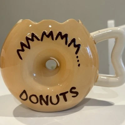 Taza Donut Simpsons Años 90 “MMMMM…Donuts” Bigmouth Inc. Nuevo Foto 1 de 4