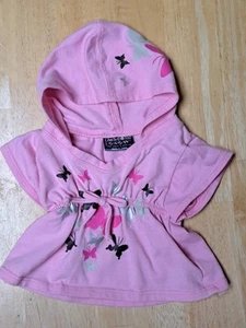 B.A.B Limited Too Pink Butterfly Hooded Shirt for a 15in Plush (B36) - Bild 1 von 4