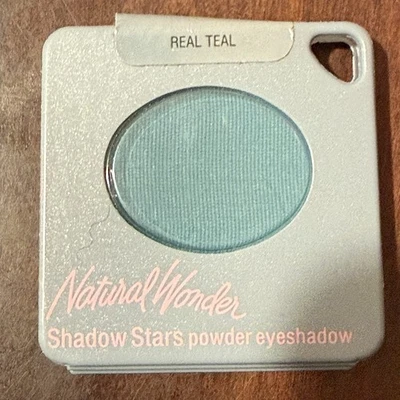 Vintage Natural Wonders Eye Shadow Stars Powder Revlon Real Teal Palette NEW - Image 1 of 2