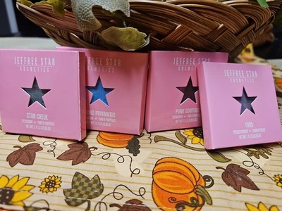 JEFFREE STAR Eyeshadow .05 oz Full Size Lot Of 4. Brand New In Box - Image 1 of 4