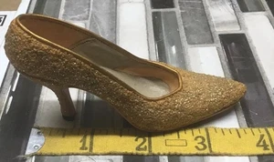 Scarpa Just The Right 1999 di Raine #25045 "Golden Stiletto" senza scatola, senza certificato di autenticità - Foto 1 di 6