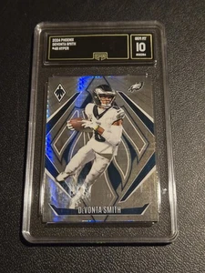2024 Panini Phoenix #48 DeVonta Smith Hyper GMA 10 - Picture 1 of 2