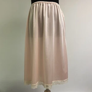 Vintage hübscher pfirsichfarbener 1/2 Slip von UndercoverWear Größe L - Bild 1 von 6