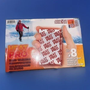 Heat Pro: Hand Warmers - 40 Pair Count [Sports & Outdoors] NEW - Picture 1 of 3