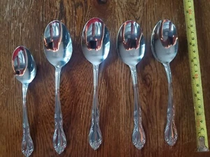 5 Oneida Northland Voltaire Spoons Stainless Steel Made in Korea - Picture 1 of 6